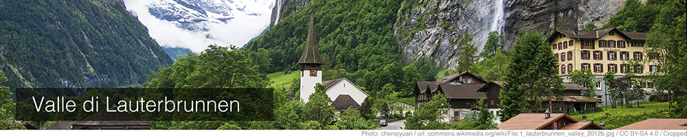 Valle di Lauterbrunnen Valle di Lauterbrunnen