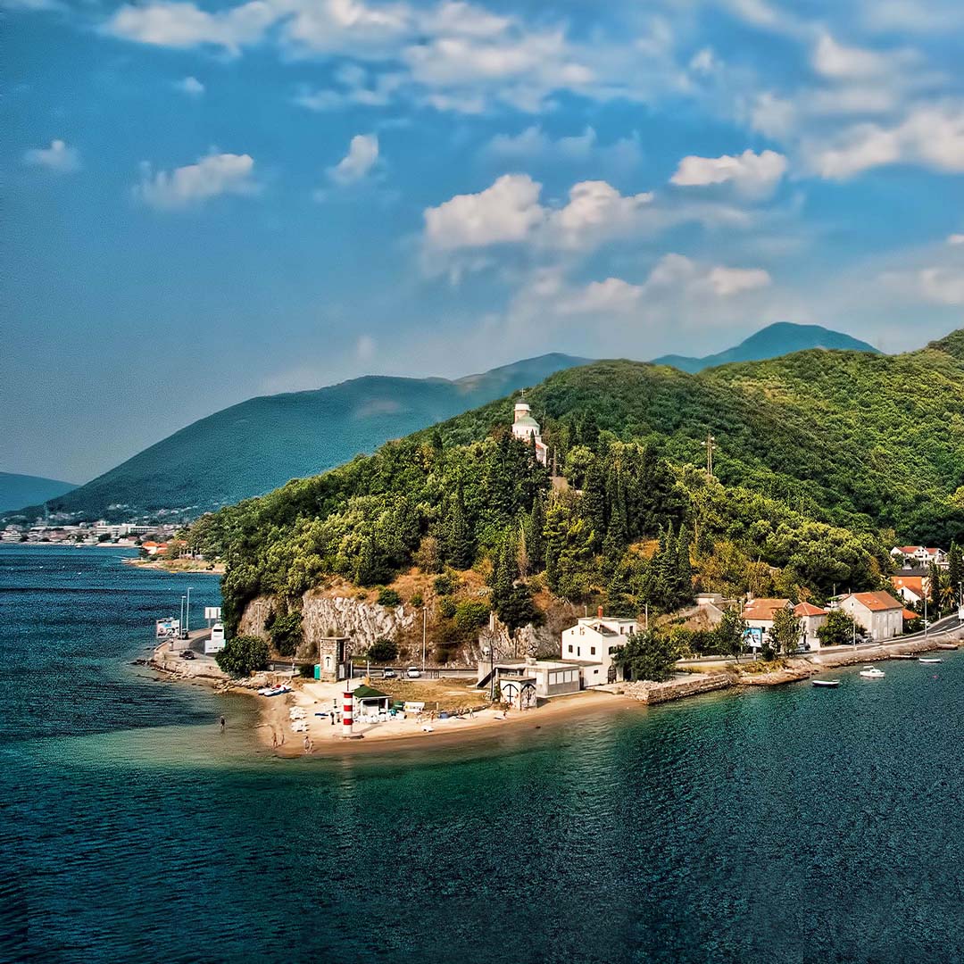 Costa adriatica del Montenegro